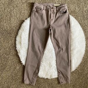 Pistola Jeans Zipped Ankles Purple Womens Size 32